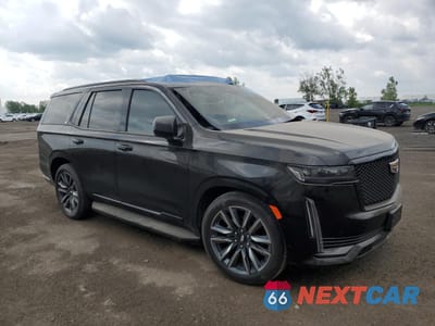 Czwarte zdjęcie samochodu z boku: 2023 CADILLAC ESCALADE SPORT VIN:1GYS4FKT8PR473264 - miniatura