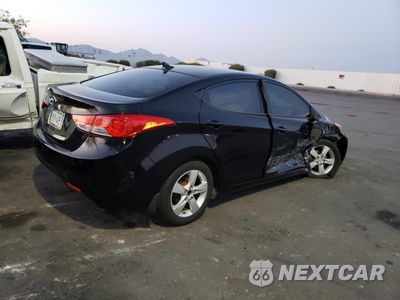 Trzecie zdjęcie samochodu z tyłu: 2012 HYUNDAI ELANTRA GLS VIN:KMHDH4AE8CU356605 - miniatura