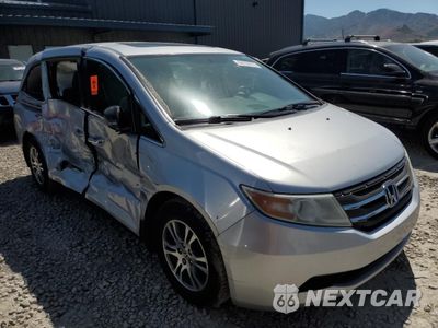 Czwarte zdjęcie samochodu z boku: 2012 HONDA ODYSSEY EXL VIN:5FNRL5H63CB053222 - miniatura