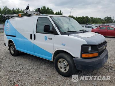 Czwarte zdjęcie samochodu z boku: 2010 CHEVROLET EXPRESS G2500 VIN:1GCZGFBA4A1154525 - miniatura