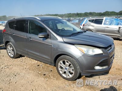 Czwarte zdjęcie samochodu z boku: 2014 FORD ESCAPE TITANIUM VIN:1FMCU0J9XEUD67188 - miniatura