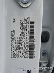 Zdjęcie 12 z 12 samochodu: 2022 HONDA ACCORD SPORT VIN:1HGCV1F38NA012731 - miniatura