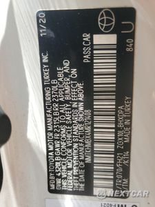 Zdjęcie 12 z 13 samochodu: 2021 TOYOTA C-HR XLE VIN:NMTKHMBX4MR121408 - miniatura