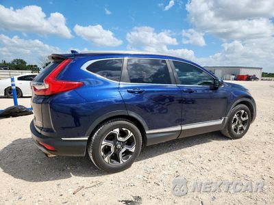 Trzecie zdjęcie samochodu z tyłu: 2019 HONDA CR-V TOURING VIN:7FARW1H97KE015652 - miniatura