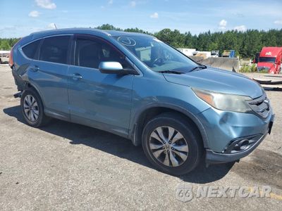 Czwarte zdjęcie samochodu z boku: 2013 HONDA CR-V EXL VIN:5J6RM3H76DL027345 - miniatura
