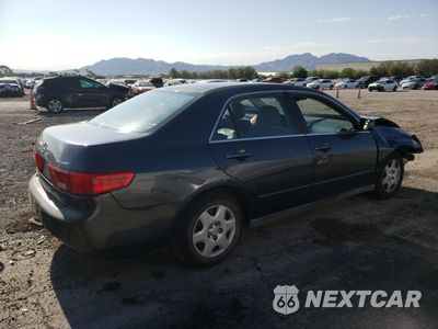Trzecie zdjęcie samochodu z tyłu: 2005 HONDA ACCORD LX VIN:1HGCM56465A062062 - miniatura
