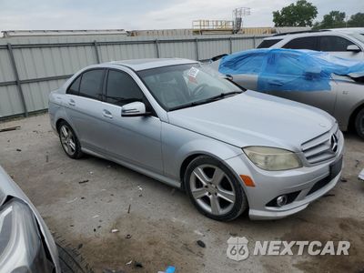 Czwarte zdjęcie samochodu z boku: 2010 MERCEDES-BENZ C 300 4MATIC VIN:WDDGF8BB5AF367345 - miniatura