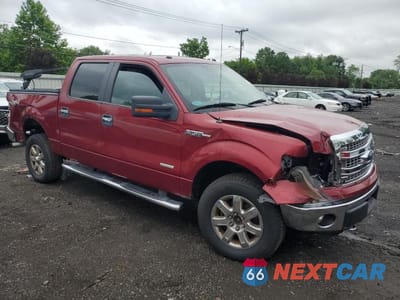 Czwarte zdjęcie samochodu z boku: 2013 FORD F150 SUPERCREW VIN:1FTFW1ET9DFD60629 - miniatura