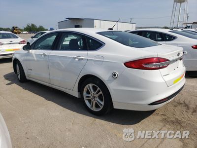 Drugie zdjęcie samochodu z przodu: 2018 FORD FUSION SE HYBRID VIN:3FA6P0LU7JR118736 - miniatura