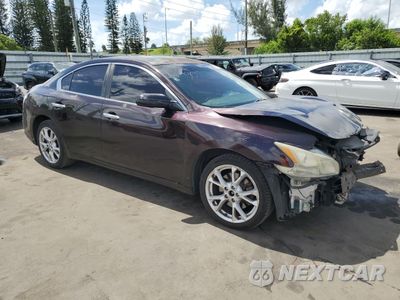 Czwarte zdjęcie samochodu z boku: 2012 NISSAN MAXIMA S VIN:1N4AA5AP4CC811268 - miniatura