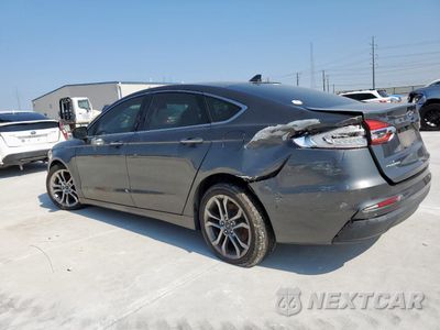 Drugie zdjęcie samochodu z przodu: 2019 FORD FUSION SEL VIN:3FA6P0CD8KR181913 - miniatura