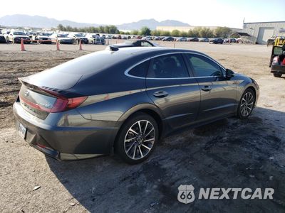 Trzecie zdjęcie samochodu z tyłu: 2022 HYUNDAI SONATA LIMITED VIN:KMHL34J21NA173793 - miniatura