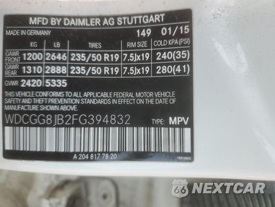Zdjęcie 13 z 15 samochodu: 2015 MERCEDES-BENZ GLK 350 4MATIC VIN:WDCGG8JB2FG394832 - miniatura