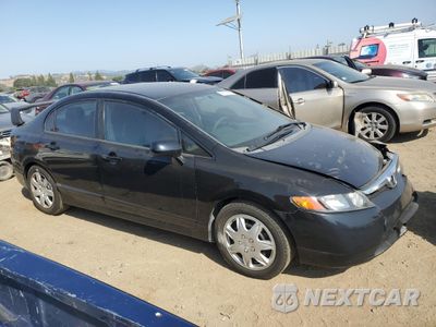 Czwarte zdjęcie samochodu z boku: 2008 HONDA CIVIC LX VIN:2HGFA16518H346390 - miniatura