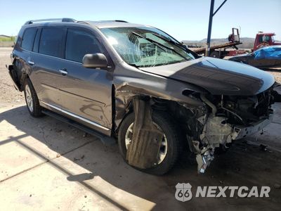 Czwarte zdjęcie samochodu z boku: 2013 TOYOTA HIGHLANDER HYBRID LIMITED VIN:JTEDC3EH7D2017313 - miniatura