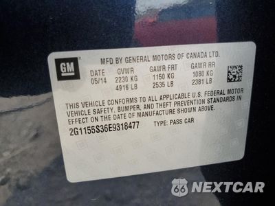 Zdjęcie 12 z 14 samochodu: 2014 CHEVROLET IMPALA LTZ VIN:2G1155S36E9318477 - miniatura