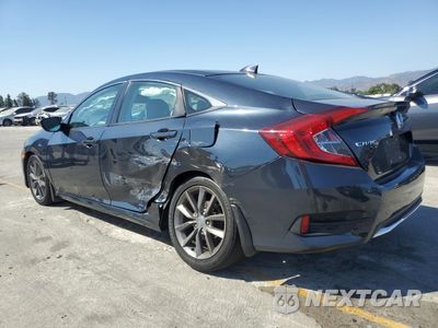 Drugie zdjęcie samochodu z przodu: 2019 HONDA CIVIC EX VIN:19XFC1F37KE211957 - miniatura