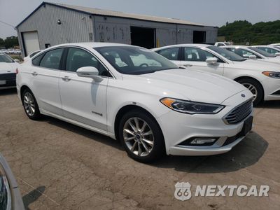 Czwarte zdjęcie samochodu z boku: 2017 FORD FUSION SE HYBRID VIN:3FA6P0LU0HR409086 - miniatura