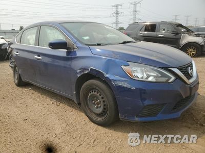 Czwarte zdjęcie samochodu z boku: 2017 NISSAN SENTRA S VIN:3N1AB7AP7HY387329 - miniatura
