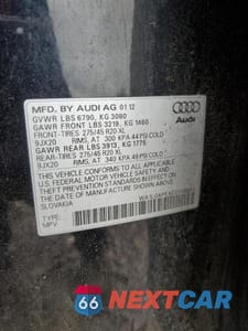Zdjęcie 13 z 13 samochodu: 2012 AUDI Q7 PREMIUM PLUS VIN:WA1LGAFEXCD006669 - miniatura