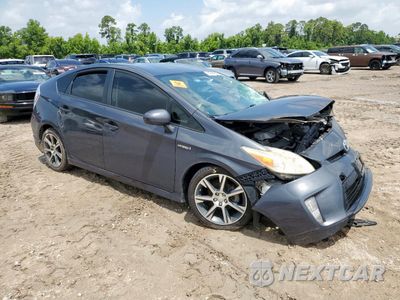 Czwarte zdjęcie samochodu z boku: 2012 TOYOTA PRIUS VIN:JTDKN3DUXC1592353 - miniatura