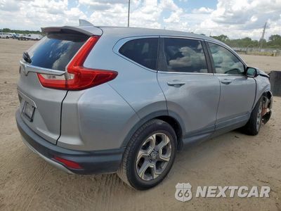 Trzecie zdjęcie samochodu z tyłu: 2019 HONDA CR-V EX VIN:5J6RW1H57KA027697 - miniatura