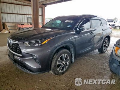 2023 TOYOTA HIGHLANDER HYBRID XLE 5TDKARAH1PS517457 - główne zdjęcie licytacji z USA - miniatura