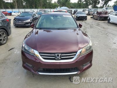Piąte zdjęcie samochodu w środku: 2014 HONDA ACCORD EXL VIN:1HGCR2F85EA144402 - miniatura