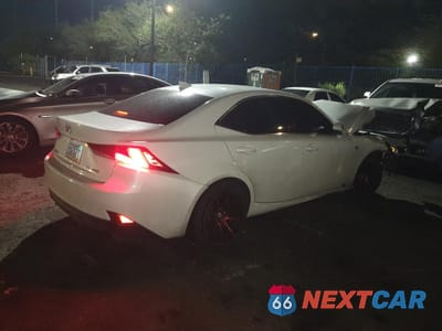 Trzecie zdjęcie samochodu z tyłu: 2017 LEXUS IS 200T VIN:JTHBA1D25H5046220 - miniatura