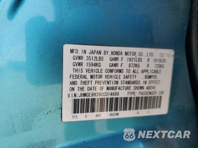 Zdjęcie 12 z 14 samochodu: 2012 HONDA FIT VIN:JHMGE8H39CC014669 - miniatura