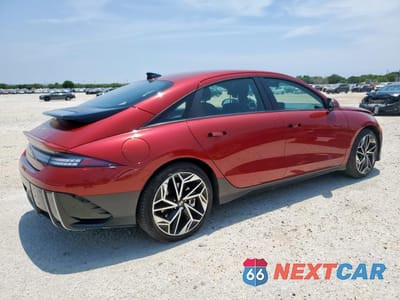 Czwarte zdjęcie samochodu z boku: 2023 HYUNDAI IONIQ 6 SEL VIN:KMHM34AA8PA046649 - miniatura
