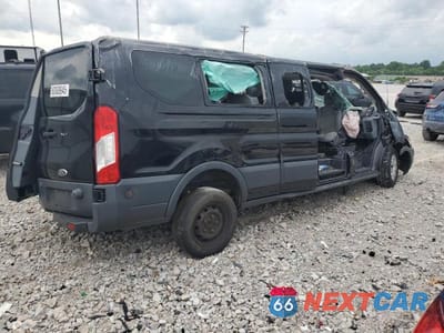 Trzecie zdjęcie samochodu z tyłu: 2018 FORD TRANSIT T-350 VIN:1FBZX2ZMXJKA20562 - miniatura