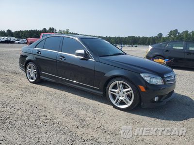 Czwarte zdjęcie samochodu z boku: 2008 MERCEDES-BENZ C 350 VIN:WDDGF56X88F088924 - miniatura