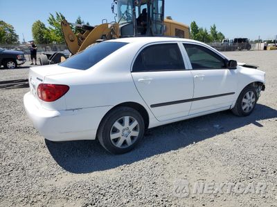 Trzecie zdjęcie samochodu z tyłu: 2008 TOYOTA COROLLA CE VIN:1NXBR32EX8Z024024 - miniatura