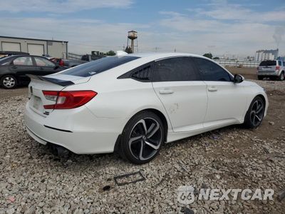 Trzecie zdjęcie samochodu z tyłu: 2020 HONDA ACCORD SPORT VIN:1HGCV2F34LA005536 - miniatura