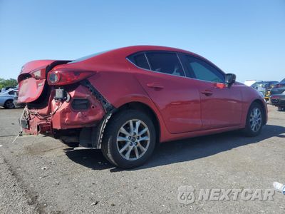 Trzecie zdjęcie samochodu z tyłu: 2017 MAZDA 3 SPORT VIN:3MZBN1U76HM101587 - miniatura