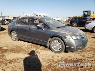 Czwarte zdjęcie samochodu z boku: 2010 HONDA CIVIC HYBRID VIN:JHMFA3F2XAS001498 - miniatura