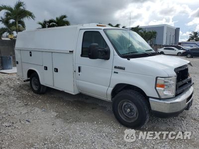 Czwarte zdjęcie samochodu z boku: 2019 FORD ECONOLINE E350 SUPER DUTY CUTAWAY VAN VIN:1FDWE3F65KDC01599 - miniatura
