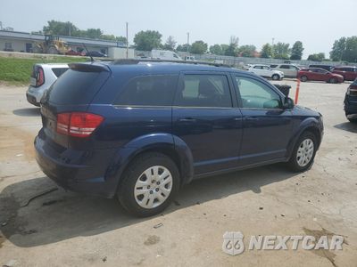 Trzecie zdjęcie samochodu z tyłu: 2018 DODGE JOURNEY SE VIN:3C4PDCAB0JT184056 - miniatura