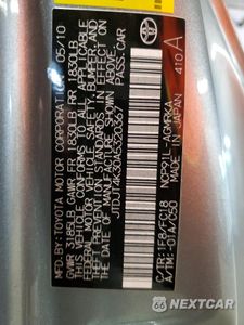 Zdjęcie 12 z 12 samochodu: 2010 TOYOTA YARIS VIN:JTDJT4K30A5320367 - miniatura