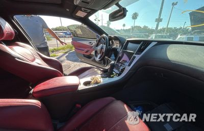 Piąte zdjęcie samochodu w środku: 2018 INFINITI Q60 LUXE 300 VIN:JN1EV7EL8JM390460 - miniatura