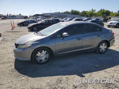 2012 HONDA CIVIC HYBRID JHMFB4F22CS008189 - główne zdjęcie licytacji z USA - miniatura