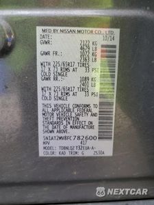 Zdjęcie 12 z 12 samochodu: 2015 NISSAN ROGUE S VIN:5N1AT2MV8FC782600 - miniatura