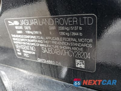 Zdjęcie 12 z 13 samochodu: 2017 JAGUAR XF PREMIUM VIN:SAJBD4BV0HCY28204 - miniatura