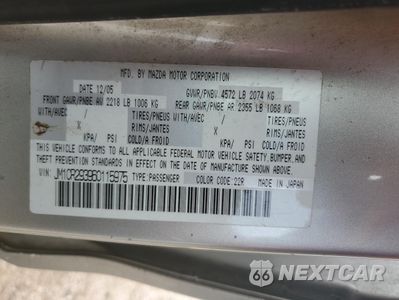 Zdjęcie 13 z 13 samochodu: 2006 MAZDA 5 VIN:JM1CR293960115975 - miniatura