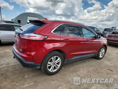 Trzecie zdjęcie samochodu z tyłu: 2020 FORD EDGE SEL VIN:2FMPK4J96LBA27747 - miniatura