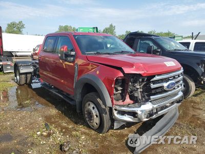 Czwarte zdjęcie samochodu z boku: 2023 FORD F550 SUPER DUTY VIN:1FD0W5HT3PEC54451 - miniatura