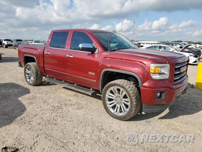 Czwarte zdjęcie samochodu z boku: 2014 GMC SIERRA K1500 SLT VIN:3GTU2VEC1EG425287 - miniatura