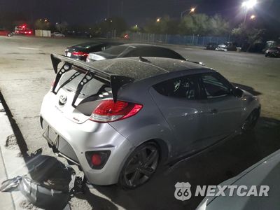Trzecie zdjęcie samochodu z tyłu: 2013 HYUNDAI VELOSTER TURBO VIN:KMHTC6AE3DU095729 - miniatura