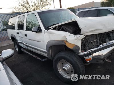 Czwarte zdjęcie samochodu z boku: 1996 GMC SUBURBAN K2500 VIN:1GKGK26J0TJ714332 - miniatura